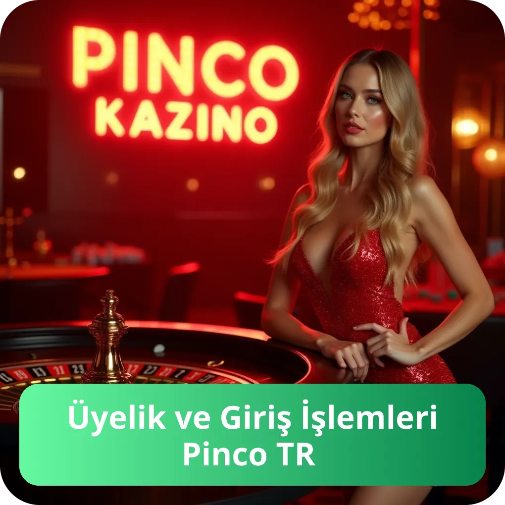 Üyelik ve Giriş İşlemleri Pinco TR